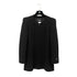 CHANEL VINTAGE COCO BUTTON JACKET BLACK WOOL 40 97A RTW 90287081 - PURPOSE