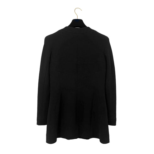 CHANEL VINTAGE COCO BUTTON JACKET BLACK WOOL 40 97A RTW 90287081 - PURPOSE
