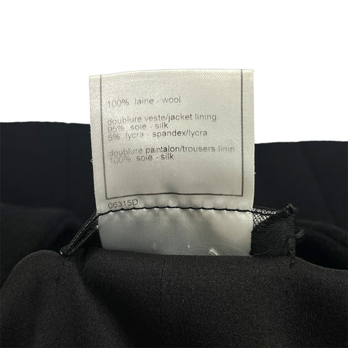 CHANEL VINTAGE COCO BUTTON JACKET BLACK WOOL 40 97A RTW 90287081 - PURPOSE