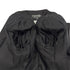 CHANEL VINTAGE COCO BUTTON NO-COLLAR JACKET BLACK LINEN 36 98C RTW 90287084 - PURPOSE