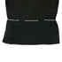 CHANEL VINTAGE COCOMARK CHAIN BELT JACKET COCO BUTTON SKIRT SET BLACK WOOL 34 98P RTW 90287085 - PURPOSE