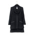 CHANEL VINTAGE COCO BUTTON TAILORED JACKET SKIRT SET BLACK WOOL 38 97A RTW 90287090 - PURPOSE