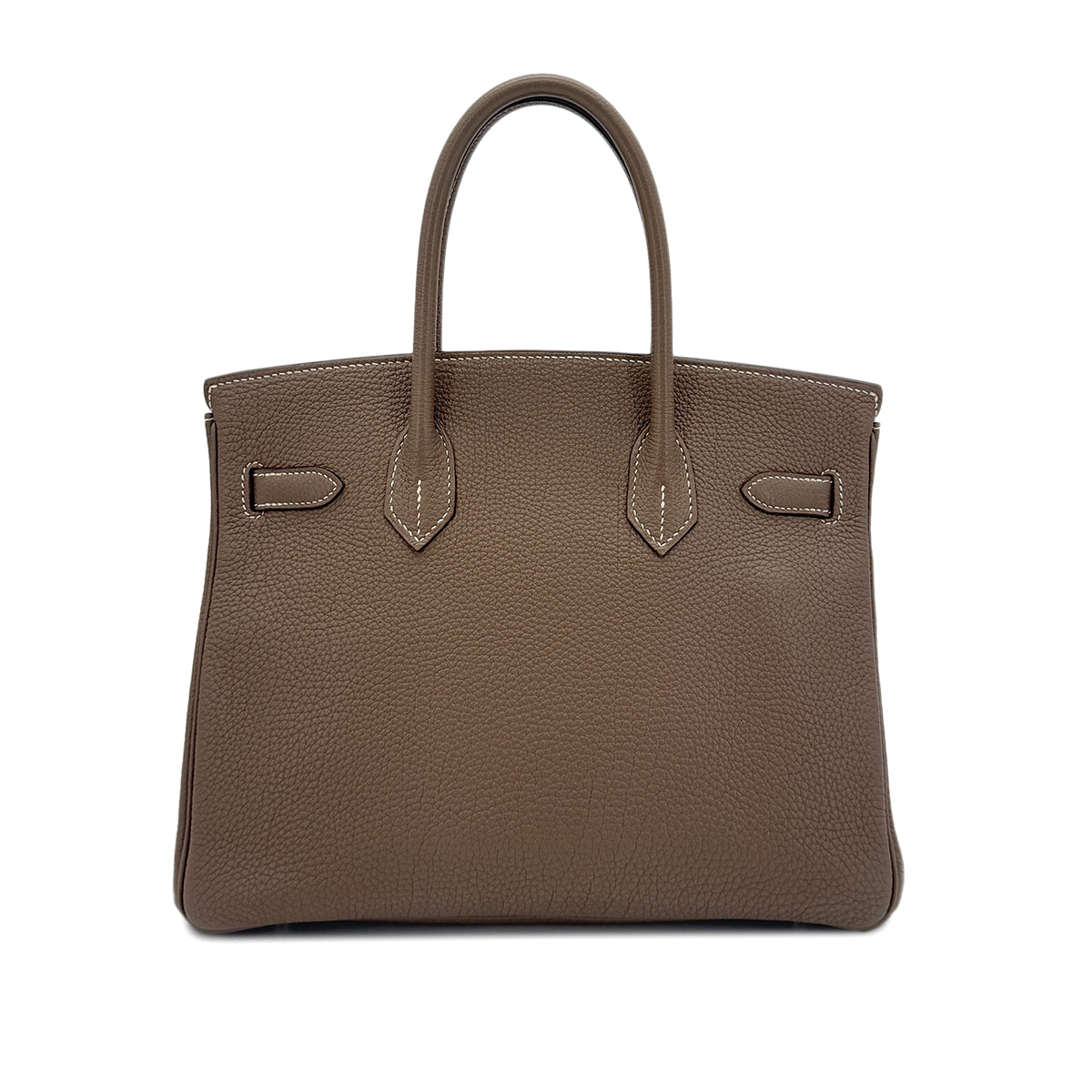 HERMES BIRKIN 30 ETOUPE TOGO HAND BAG □M SHW 90287097