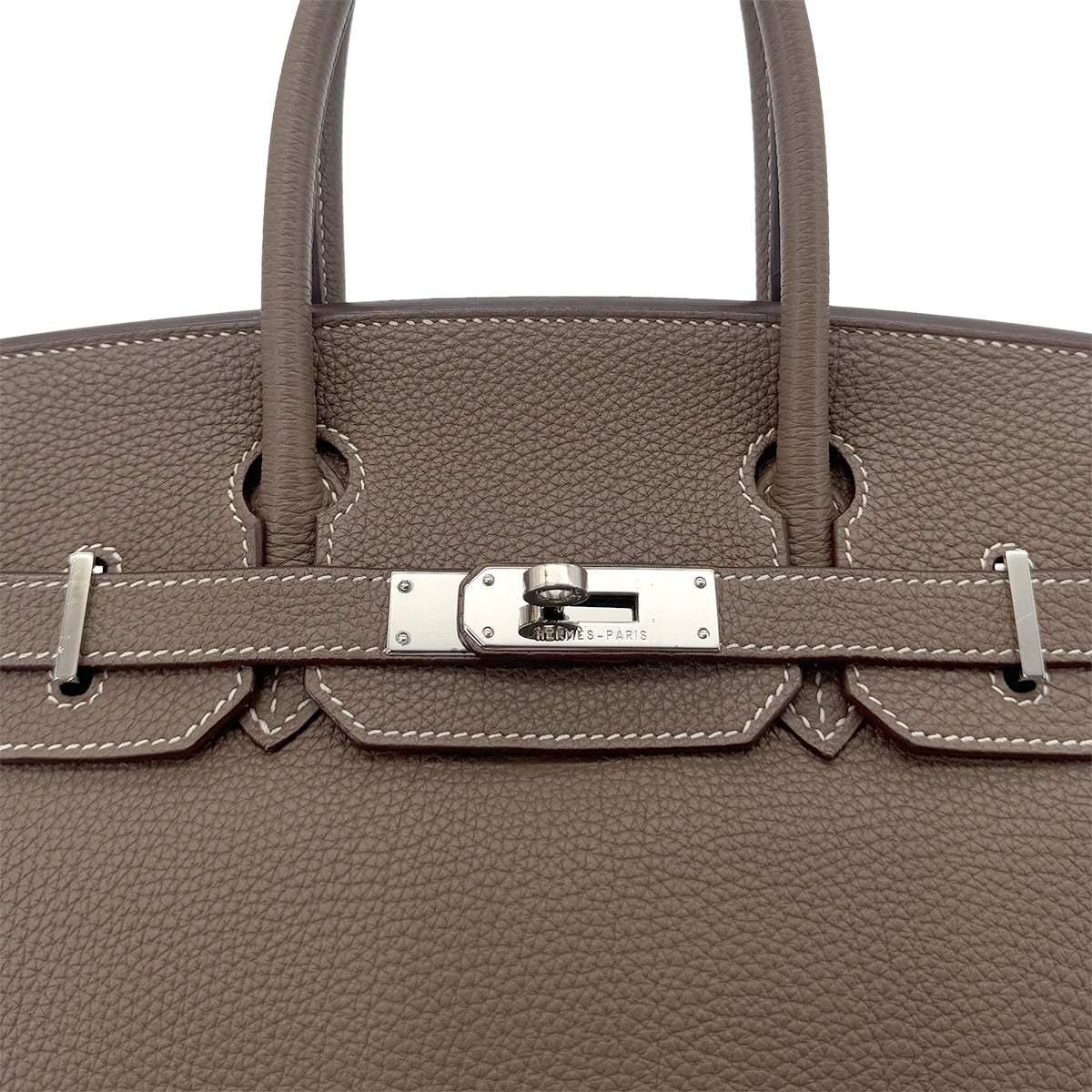 HERMES BIRKIN 30 ETOUPE TOGO HAND BAG □M SHW 90287097