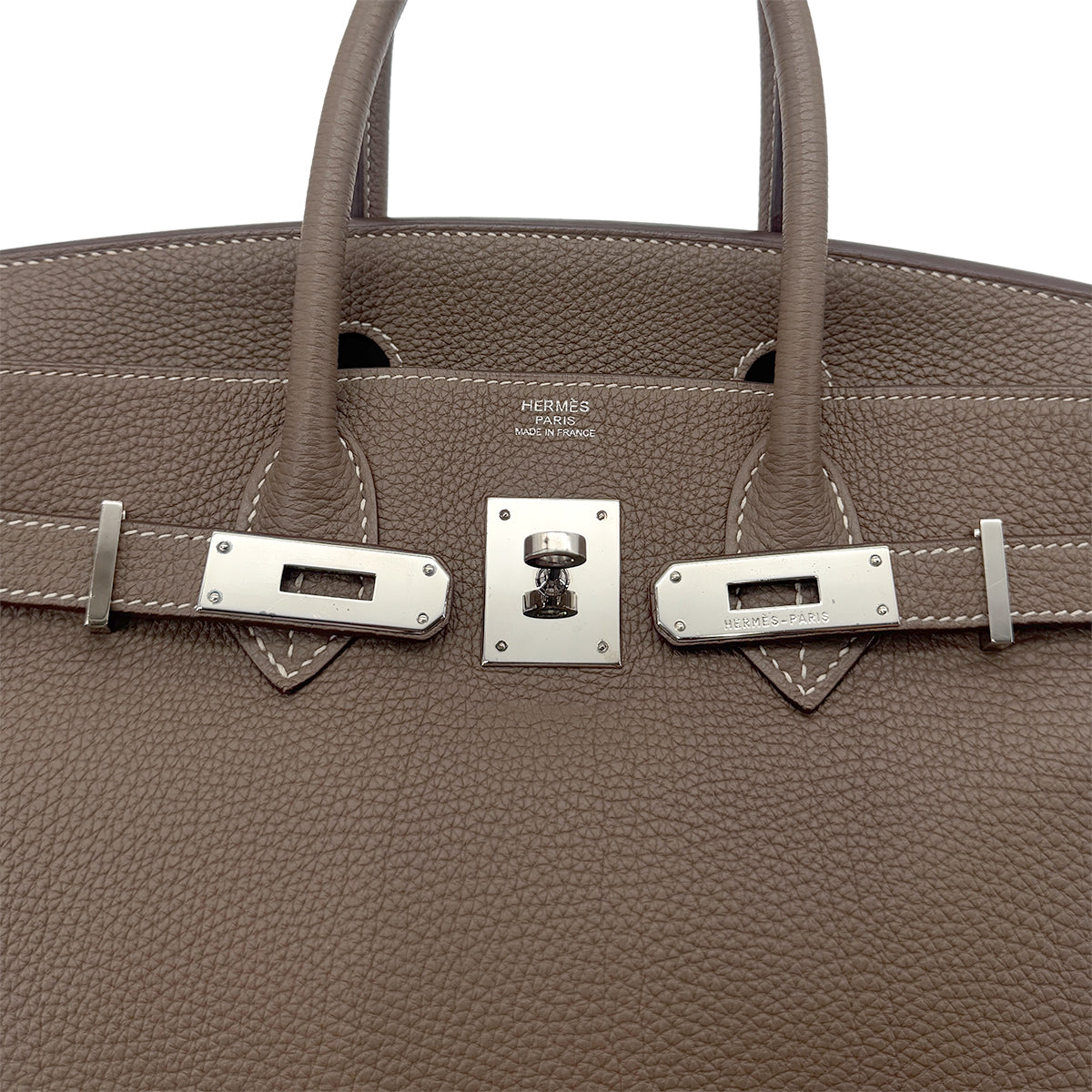 HERMES BIRKIN 30 ETOUPE TOGO HAND BAG □M SHW 90287097