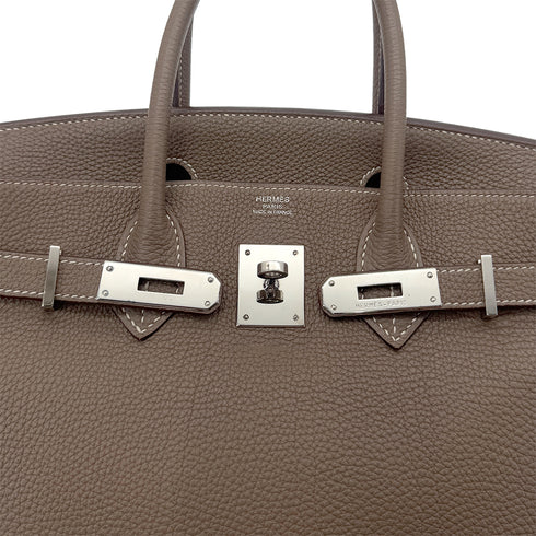 HERMES BIRKIN 30 ETOUPE TOGO HAND BAG □M SHW 90287097 - PURPOSE