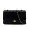 CHANEL VINTAGE CLASSIC FLAP MEDIUM CHAIN SHOULDER BAG BLACK LAMB SKIN 90287099 - PURPOSE