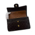 CHANEL VINTAGE CLASSIC FLAP MEDIUM CHAIN SHOULDER BAG BROWN LAMB SKIN 90287100 - PURPOSE