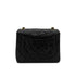 CHANEL VINTAGE MINI SQUARE 17 CHAIN SHOULDER BAG BLACK LAMB SKIN 90287105 - PURPOSE