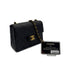 CHANEL VINTAGE MINI SQUARE 17 CHAIN SHOULDER BAG BLACK LAMB SKIN 90287105 - PURPOSE