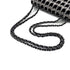 CHANEL CHAIN SHOULDER BAG BLACK VELOR SEQUINS 90287108 - PURPOSE