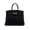 HERMES BIRKIN 30 BLACK TAURILLON CLEMENCE HAND BAG □N SHW 90287110 - PURPOSE
