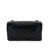 CHANEL VINTAGE MATELASSE BIG COCO CHAIN SHOULDER BAG BLACK LAMB SKIN 90287111 - PURPOSE