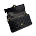 CHANEL VINTAGE MATELASSE BIG COCO CHAIN SHOULDER BAG BLACK LAMB SKIN 90287111 - PURPOSE
