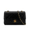 CHANEL VINTAGE CLASSIC FLAP SMALL CHAIN SHOULDER BAG BLACK LAMB SKIN 90287211 - PURPOSE