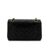 CHANEL VINTAGE CLASSIC FLAP SMALL CHAIN SHOULDER BAG BLACK LAMB SKIN 90287211 - PURPOSE
