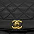 CHANEL VINTAGE DIANA MEDIUM CHAIN SHOULDER BAG BLACK LAMB SKIN 90287213 - PURPOSE