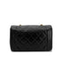 CHANEL VINTAGE DIANA SMALL CHAIN SHOULDER BAG BLACK LAMB SKIN 90287214 - PURPOSE
