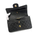 CHANEL VINTAGE CLASSIC FLAP SMALL CHAIN SHOULDER BAG KAHKI LAMB SKIN 90287216 - PURPOSE
