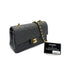 CHANEL VINTAGE CLASSIC FLAP SMALL CHAIN SHOULDER BAG KAHKI LAMB SKIN 90287216 - PURPOSE