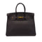 HERMES BIRKIN 35 EBENE TAURILLON CLEMENCE HAND BAG □E GHW 90287220 - PURPOSE