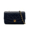 CHANEL VINTAGE DIANA SMALL CHAIN SHOULDER BAG NAVY LAMB SKIN 90287221 - PURPOSE