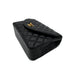 CHANEL VINTAGE MATELASSE HALF MOON CHAIN SHOULDER BAG BLACK LAMB SKIN 90287223 - PURPOSE