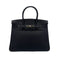 HERMES BIRKIN 30 BLACK TOGO HAND BAG □E SHW 90287224 - PURPOSE