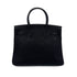 HERMES BIRKIN 30 BLACK TOGO HAND BAG □E SHW 90287224 - PURPOSE