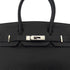 HERMES BIRKIN 30 BLACK TOGO HAND BAG □E SHW 90287224 - PURPOSE