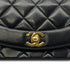 CHANEL VINTAGE DIANA SMALL CHAIN SHOULDER BAG BLACK LAMB SKIN 90287227 - PURPOSE
