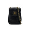 CHANEL VINTAGE CHAIN SHOULDER BAG BLACK LAMB SKIN 90287233 - PURPOSE