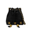 CHANEL VINTAGE TRIPLE COCO CHAIN SHOULDER BAG BLACK CAVIAR SKIN 90287235 - PURPOSE