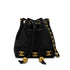 CHANEL VINTAGE TRIPLE COCO CHAIN SHOULDER BAG BLACK CAVIAR SKIN 90287235 - PURPOSE