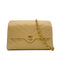 CHANEL VINTAGE CHEVRON V STITCH CHAIN SHUOLDER BAG BEIGE LAMB SKIN 90287240 - PURPOSE