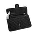 CHANEL FRENCH RIVIERA MATELASSE CHAIN SHOULDER BAG BLACK CAVIAR SKIN 90287247 - PURPOSE