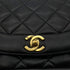CHANEL VINTAGE DIANA MEDIUM CHAIN SHOULDER BAG BLACK LAMB SKIN 90287474 - PURPOSE