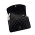 CHANEL VINTAGE DIANA MEDIUM CHAIN SHOULDER BAG BLACK LAMB SKIN 90287474 - PURPOSE