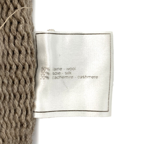 CHANEL VINTAGE LINE KNIT BEIGE WOOL 40 99A RTW 90287483 - PURPOSE