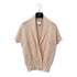 CHANEL COCO FAUX PEARL BUTTON CARDIGAN PINK RAYON 40 P43 RTW 90287724