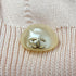 CHANEL COCO FAUX PEARL BUTTON CARDIGAN PINK RAYON 40 P43 RTW 90287724