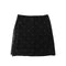 CHANEL LACE SKIRT BLACK COTTON 38 03A RTW 90287811 - PURPOSE
