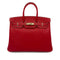 HERMES CANDY BIRKIN 35 ROUGE CASAQUE BLUE THALASSA EPSOM HAND BAG □P GHW 90287875 - PURPOSE