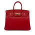 HERMES CANDY BIRKIN 35 ROUGE CASAQUE BLUE THALASSA EPSOM HAND BAG □P GHW 90287875 - PURPOSE