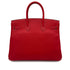 HERMES CANDY BIRKIN 35 ROUGE CASAQUE BLUE THALASSA EPSOM HAND BAG □P GHW 90287875 - PURPOSE