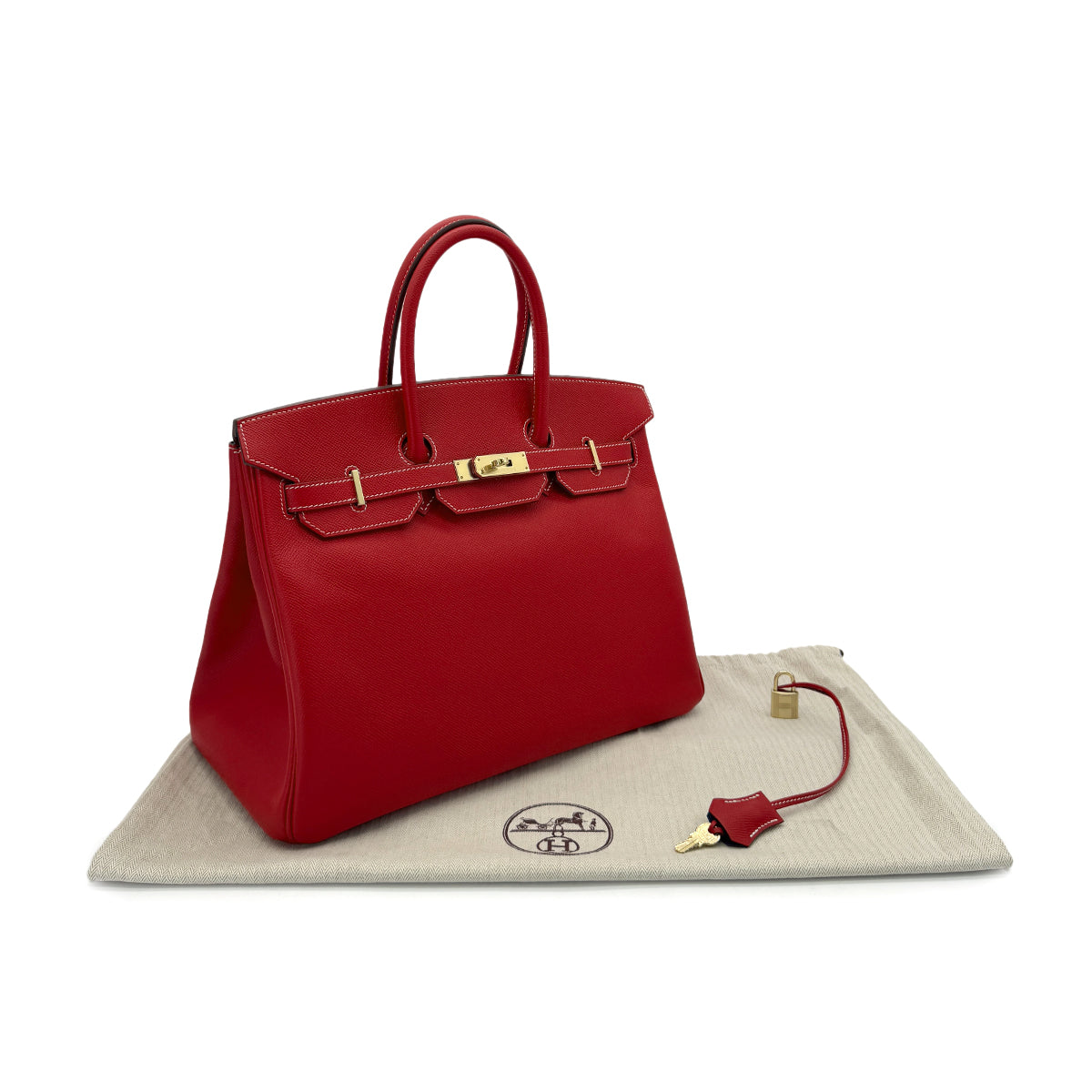 HERMES CANDY BIRKIN 35 ROUGE CASAQUE BLUE THALASSA EPSOM HAND BAG □P GHW 90287875