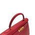 HERMES KELLY 32 SELLIER ROUGE VIF COUCHVEL HAND SHOULDER BAG □B GHW 90287877 - PURPOSE