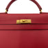 HERMES KELLY 32 SELLIER ROUGE VIF COUCHVEL HAND SHOULDER BAG □B GHW 90287877 - PURPOSE