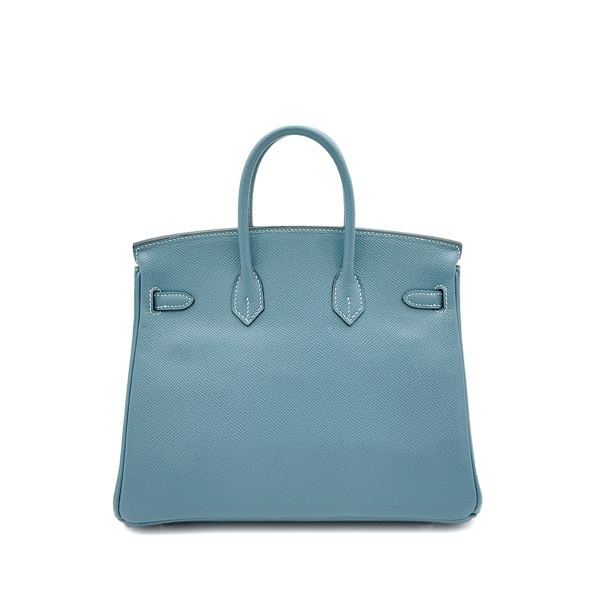 HERMES BIRKIN 25 BLUE JEAN EPSOM HAND BAG ▢M SHW HERMES BIRKIN 25 BLUE JEAN EPSOM HAND BAG ▢M SHW 90287878