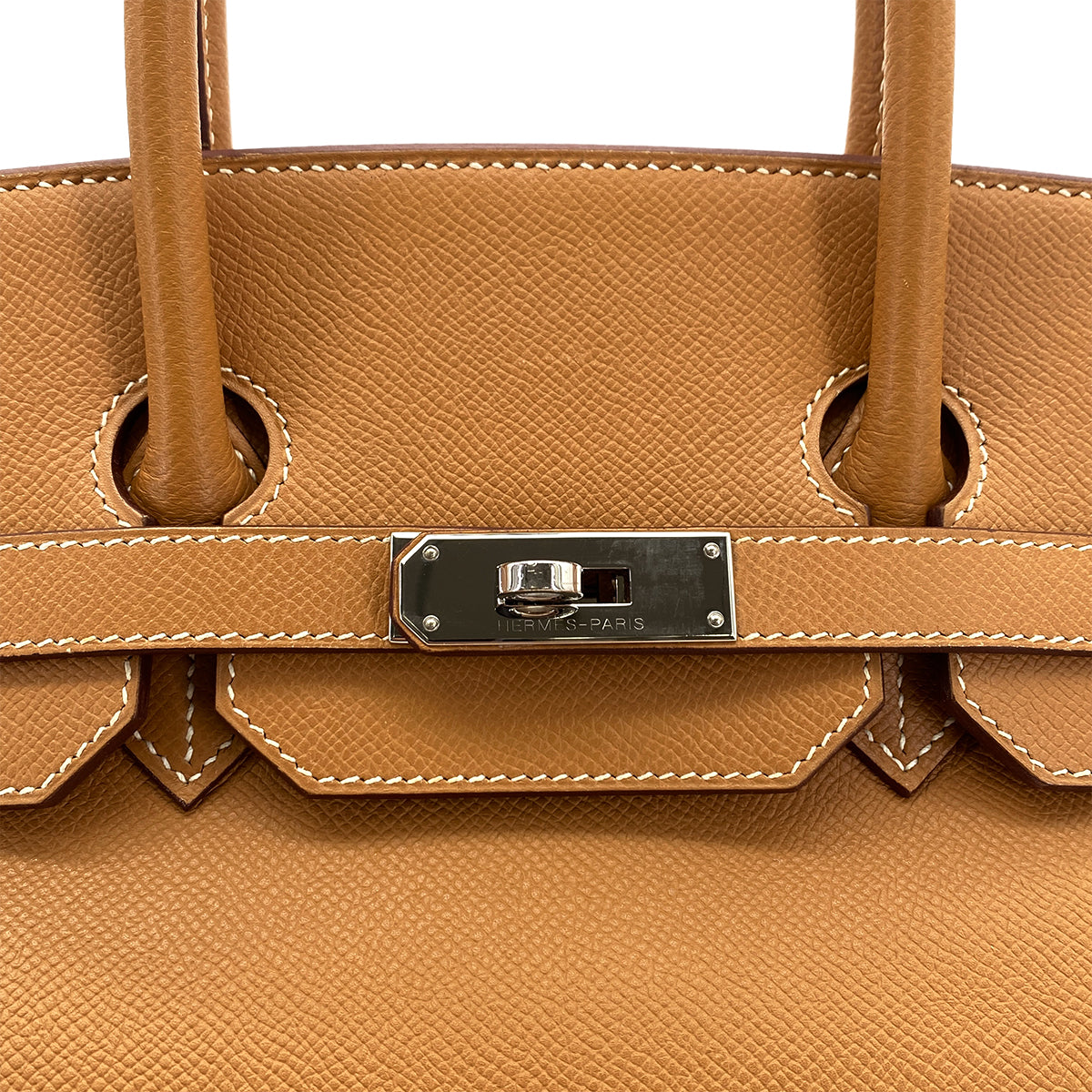 HERMES BIRKIN 35 NATUREL VEAU EPSOM HAND BAG □K SHW 90287881